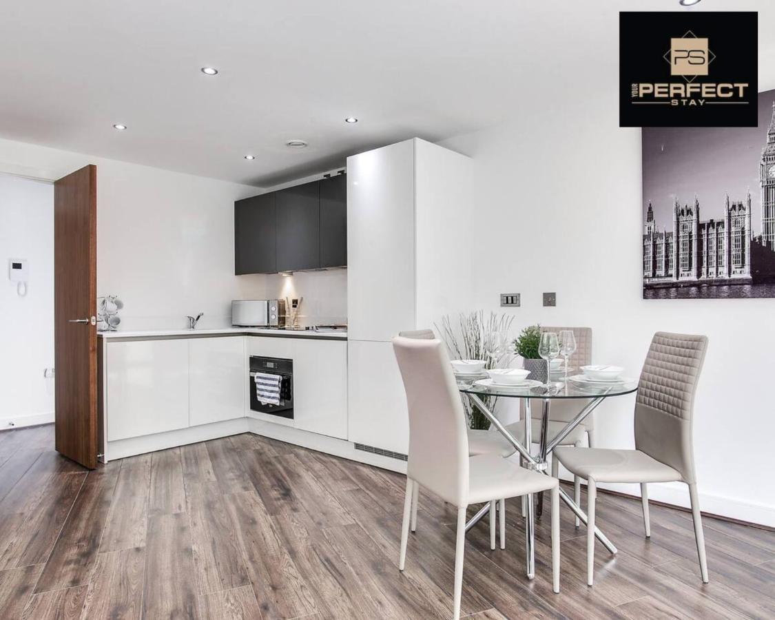 Luxe Modern Apartment By Your Perfect Stay Short Lets Birmingham Exterior foto