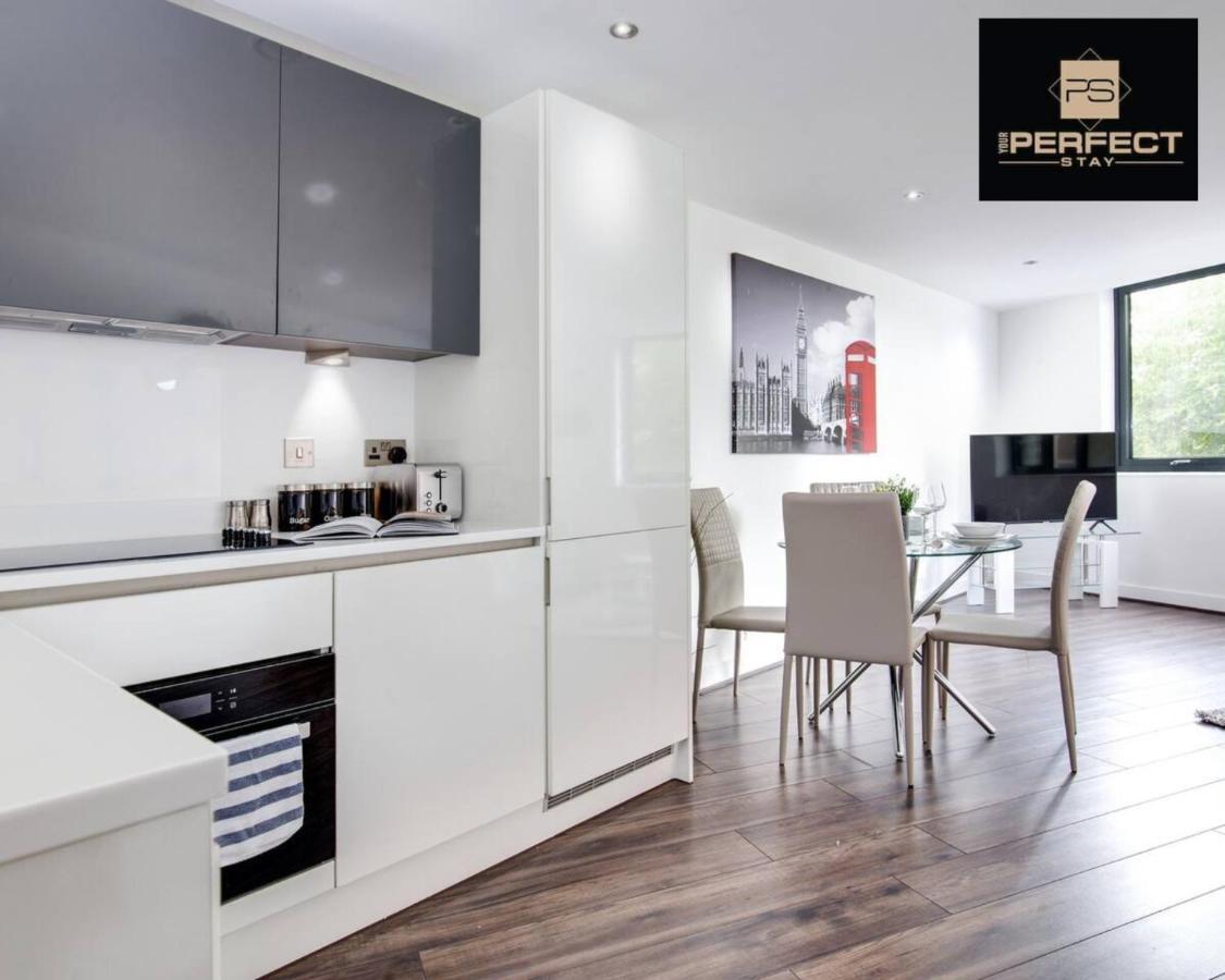 Luxe Modern Apartment By Your Perfect Stay Short Lets Birmingham Exterior foto