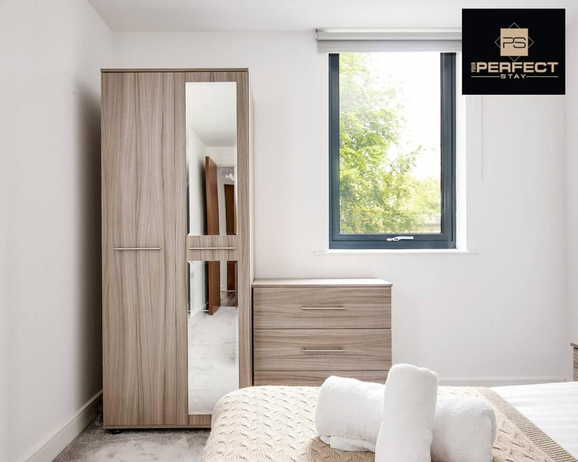 Luxe Modern Apartment By Your Perfect Stay Short Lets Birmingham Exterior foto
