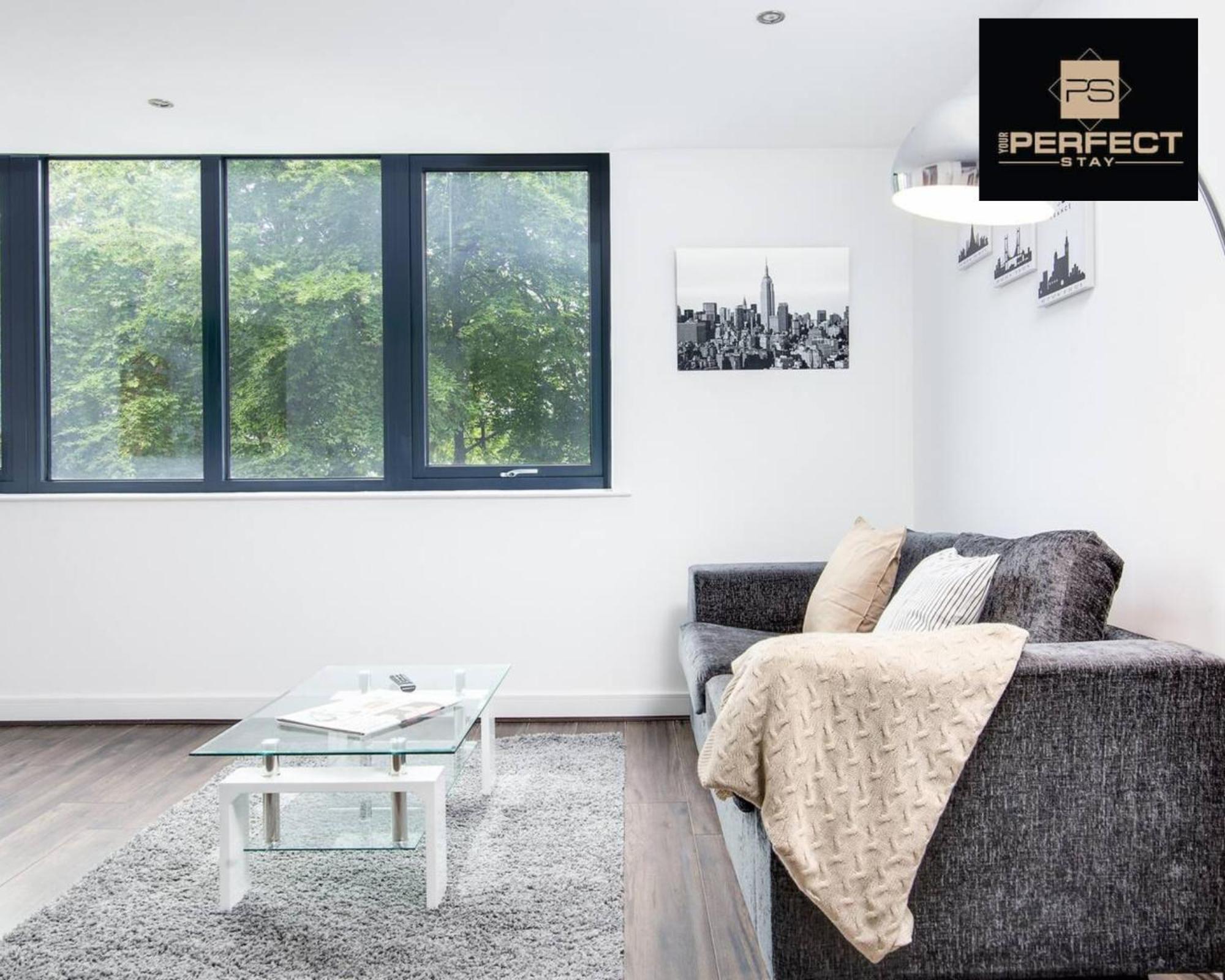 Luxe Modern Apartment By Your Perfect Stay Short Lets Birmingham Exterior foto